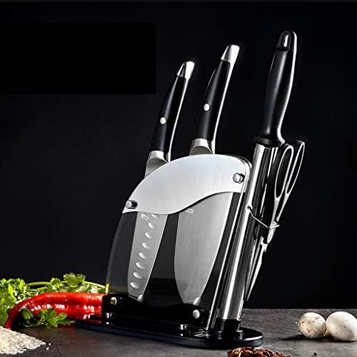 WPYYI Modern Knife Solder - Suporte de faca simples portador de cozinha de vidro de vidro do suporte de faca