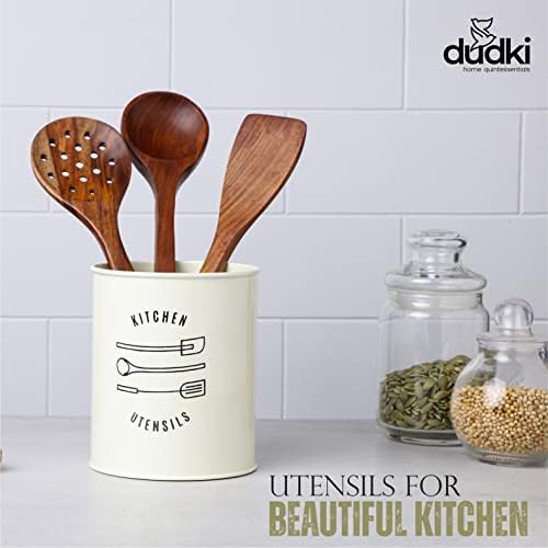 Dudki Kitchen Cutlers Spot Spoon and Fork Organizer para a mesa de jantar servir