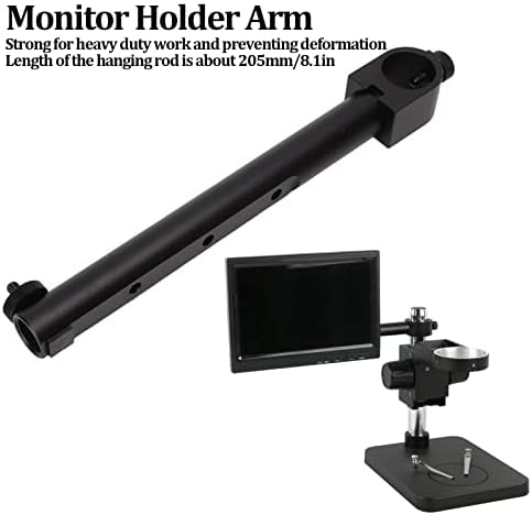 Monitor da barra de montagem, forte barra de tela de alta resistência resistente à liga de metal para microscópio LCD Microscope