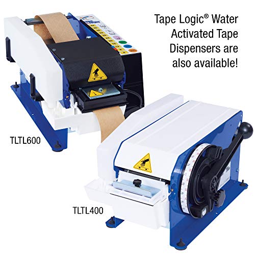 Tape Logic® 6000 Fita ativada por água não reforçada, 3 x 600 ', kraft, 10/estojo