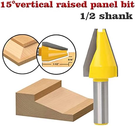 Cortador de moagem de superfície 1 painel Riser roteador Bit-vertical-BEIDE Design-1/2 Handle Ferramenta de madeira