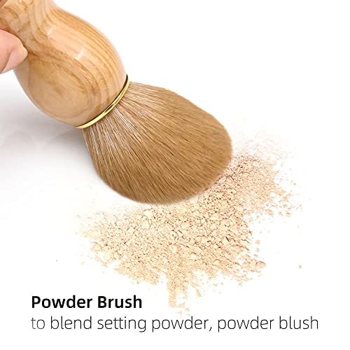 Dolovemk Kabuki Makeup Brush Travel Face Bush Brush Brush Makeup Brush Flawless Face Brush for Foundation Blush Bronzer Center