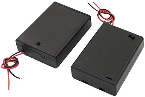 X-Dree 2pcs On/Off Switch 3 x 1,5V AA Caixas de contêineres de suporte de bateria AA (interruptore On/Off 2 pz 3 Custodie por batedeira AA DA ​​1,5 V Casos Contenhori