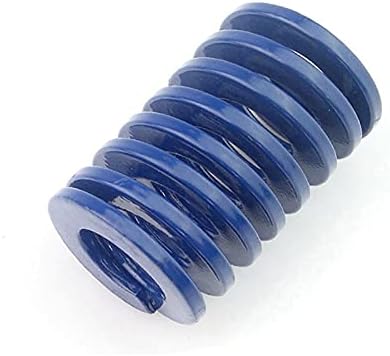 As molas de compressão são adequadas para a maioria dos reparos I 1 pedaço de molde azul dado de mola de mola de carga estampagem mola diâmetro externo 12 mm diâmetro interno de 6 mm de comprimento 20 mm a 100 mm para hardware