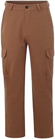 Calça de verão calça calças casuais macacão helírio para homens de bolso de bolso masculino calças paisagismo