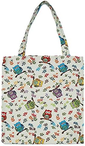 Signare Tapestry Reutilable Grocery Grocery Eco-Friendly Shopping Bag With Hummingbird Design