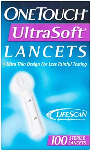 OneTouch Ultrasoft Lancets 100 cada