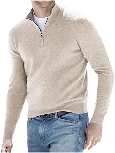 Sweater Stand Up Stand Up Collar Zipper camisetas