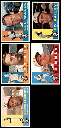 1960 Topps Cincinnati Reds Team Set Cincinnati Reds NM+ Reds