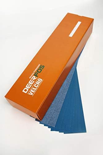 Deerfos Blue Longboard Sheol e lixa de loop 2-3/4 x 17-1/2