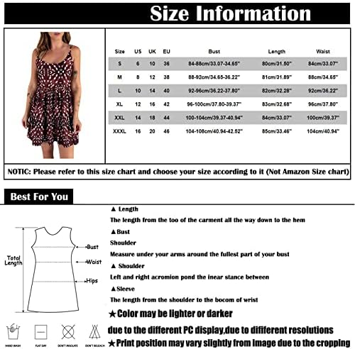 Fragarn Spring Fashion for Women 2023, Summer feminino Impresso Boho Vestido de Sling Bandrage Loose Bandage