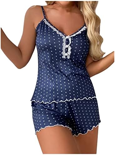 Pijama para mulheres de renda de renda PAJAMA Conjunto 2pcs Cami top shorts camisola de roupas de dormir manto Robe Negligencie