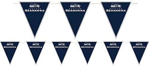 AMScan Seattle Seahawks Collection Banner, decoração de partidos Multi Color, 12 '