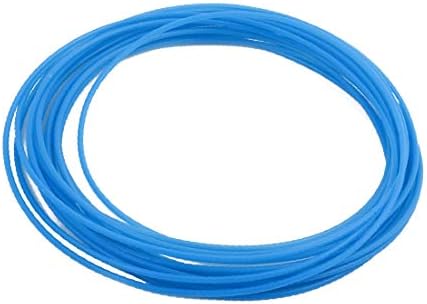 X-Dree 1,34mmx1.64mm PTFE resistente a alta temperatura Tubulação azul 5 metros 16,4 pés (Tubi Blu resistenti ad alta temperatura ptfe da 1,54 mm x 1,64 mm 5 metri 16,4 ft