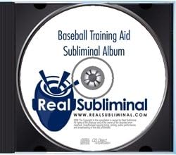 Subliminal Sports Mindset Series: Baseball Training Aid CD Sublimin Audio
