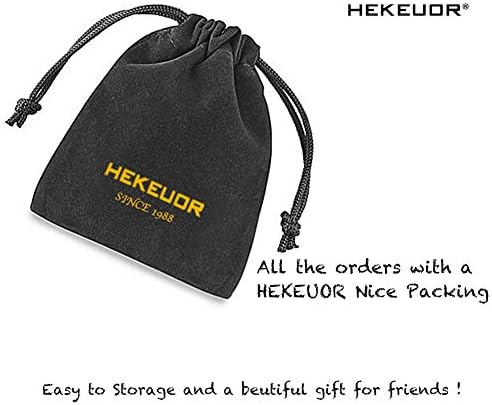 Hekeuor 11mm 7/16 “Kit de alongamento da orelha de aço 2 Apações de aço 2 túneis de aço entre 00g e 1/2