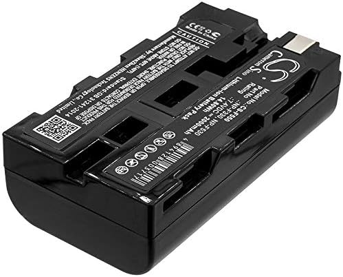 XLAQ 7.4V Compatível com bateria Hitachi VM-H80, VM-H80E, VM-H81, VM-H81E, VM-H835, VM-H835E, VM-H835LE, VM-H845, VM-H90, VM91E, VM-H945