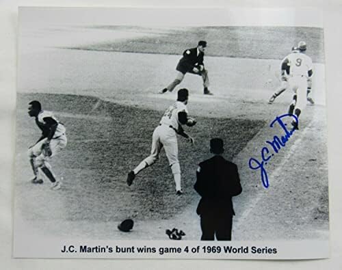J.C. Martin assinou o Autograph 8x10 Photo I - Fotos autografadas da MLB