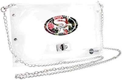 LittLearth NFL Clear Carryall Crossbody Bag