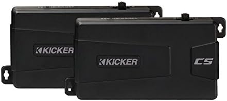 Kicker CSS65 Sistema de componentes de 6,5 polegadas com tweeter de 0,75 polegadas, pacote