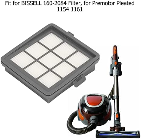 Substituição do filtro de lavador de ar, 2pcs Labing Machine Filture Cartidge Compatível com Bissell 160 2084 Acessórios de