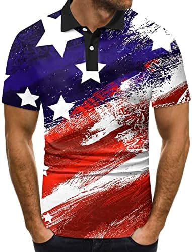 Homens grandes homens altos homens casuais no verão de manga curta camisa de pescoço impressa camiseta de camiseta