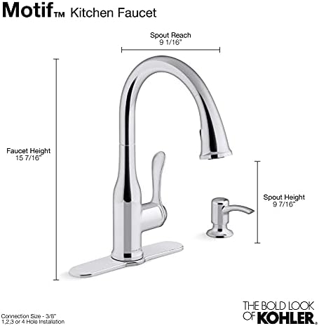 Kohler Rec23863-SD-2MB Motif Kitchen Tornece