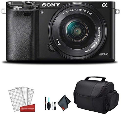Sony Alpha A6400 Câmera digital sem espelho com kit de lente de 16 a 50 mm