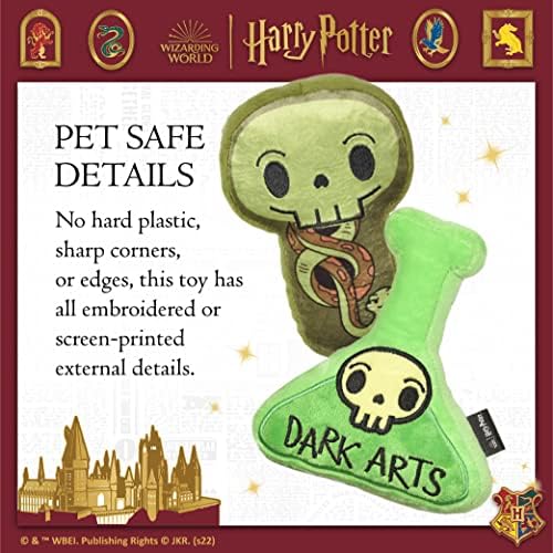 Harry Potter 2 peças conjunto de brinquedos para cães 6 Poção de luxuoso brinquedo e cobra silhueta de brinquedos planos