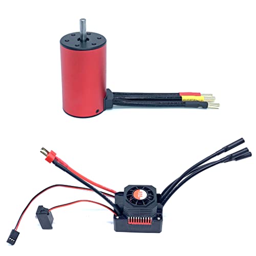 Reposição Kingval 3660 3500kV Diâmetro do motor sem escova à prova d'água 5mm com 60A combo combo com escova de