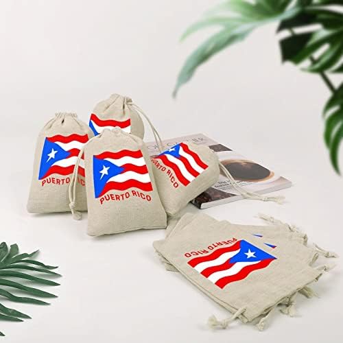 Bandeiras de Puerto Rico Bolsas de Armazenamento Bolsas de Candelas Bolsas de Candros