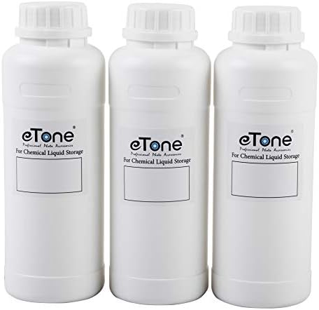 Etone 3x 500ml garrafas de armazenamento químico de cômodos escuros com caps de filme em desenvolvimento de equipamentos de processamento de filmes