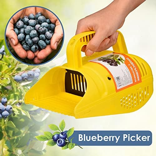 Berry Berry Picking Collector and Rakes with pente e alça ergonômica para facilitar a pele de aeronave de aeronaves