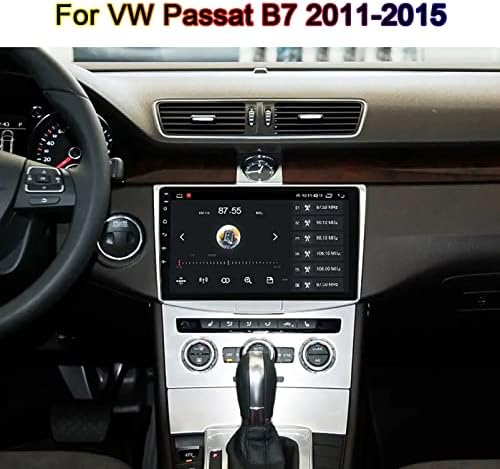 10 polegadas de carro estéreo Android Autorradio para VW Passat B7 2011-2015 Multimídia de carros Suporte DSP FM RDS CarPlay DAB+ USB WIFI Bluetooth Radio