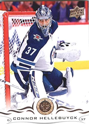 2018-19 Deck superior 193 Connor Hellebuyck Winnipeg Jets NHL Hockey Trading Card