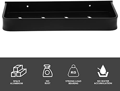 Cabilock 1set Shampoo Organizador de parede prateleiras grátis sem soco de cozinha industrial esponja de fazenda