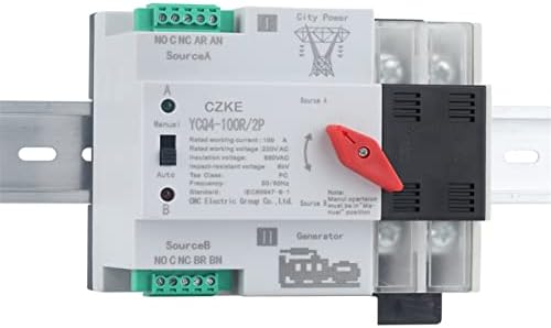 NUNOMO YCQ4-100R/2P 220V DUAL POWER DIN FASE DIN ATS ATS AUTRIMÁTICO SELECTOR ELÉTRICO SUGÉRIOS NÃO INTERMUPADOS