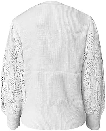 Womens V Pesh Neck Pullover Sweatshirt Pullover V Pullover solto de malha solta blusa