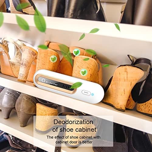 Mini desodorizador de geladeira USB - Reutilizável de desodorizante portátil de geladeira recarregável - eliminador de odor