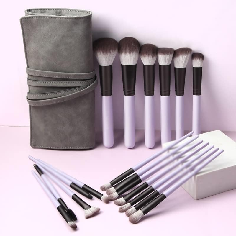SDGH 18pcs Professional Makeup Brush Conjunto com Bag Cosmetics Tools Power Foundation Face Brush