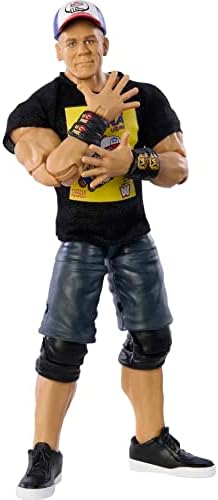 WWE John Cena Top Picks Elite Collection Action Figura, 6-in e WWE Bobby Lashley Top Picks Elite Collection Action Figura, Articulação e detalhes parecidos com a vida, acessórios intercambiáveis, 6 polegadas