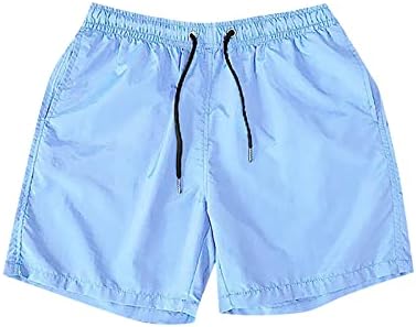 Shorts de cintura elástica para homens se encaixam em shorts de praia de verão com cintura e bolsos shorts atléticos