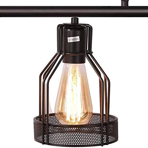 EE Onze Luzes de teto mestre iluminação pingente preta 3 Luz de cozinha Ilha Luminárias Rústico Chave Industrial Chandelier para Bar Room de Dinning