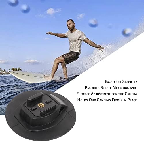Câmera de Surfboard da YOSOO Montagem fixa de alta compatibilidade da câmera Montagem de base para surfar