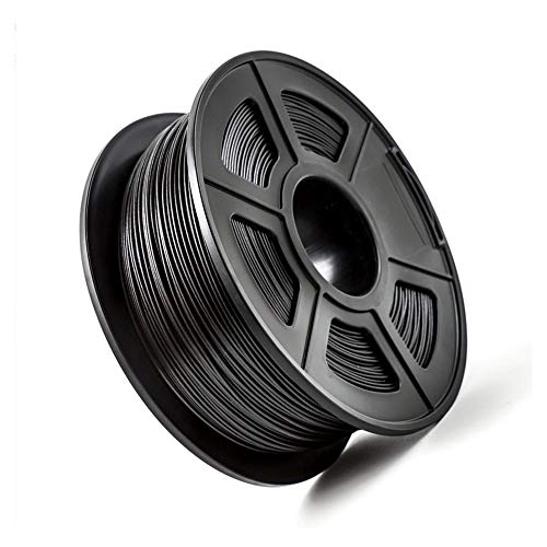 Filamento de fibra de carbono PETG, Filamento da impressora 3D 1,75 mm, PETG+Fibra de Carbono Black 3kg