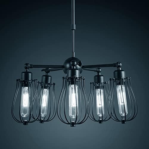 Lâmpadas de tubo LED Luxrite Vintage T9 60W equivalente, 5000k Branco brilhante, 550 lúmens, lâmpadas tubulares de Edison diminuídas