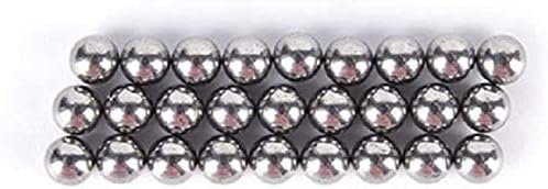 Lucknight Bolas de aço inoxidável 304 Bola de aço inoxidável, bola de aço sólido, 30. 163 31. 75 32 33. 338 34 35 40 45mm, 1-50mm uma