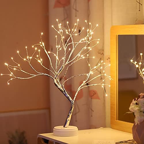 Árvore de Natal com Luzes Mini Tree Ornament com 108 LEDs Light USB Decoration Decoration Indoor ou Outdoor Uso para presentes