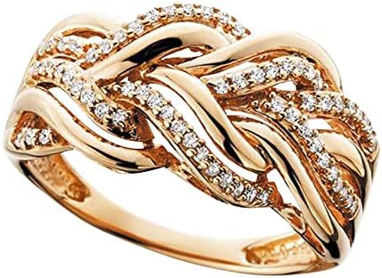 Casal princesa Cut Diamond Set Ring Moda Luxo Mulheres noivado Jóias de Jóias Estrela e Planeta Anel