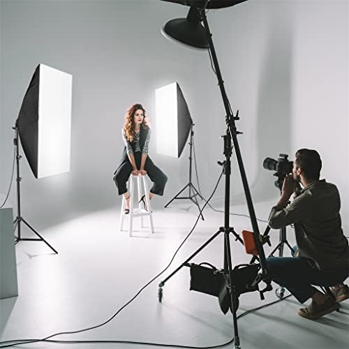 Liruxun Photo Studio LED Softbox Umbrella Iluminação Kit Support Stand 4 Color Backdrop para fotografar vídeo Tiro